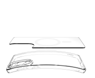 SPIGEN Ultra Hybrid Mag Magsafe do Galaxy S25 Edge Clear/White ACS09418 - 1343717 - zdjęcie 6